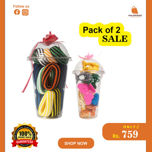 ( Pack of 2 Poni ) Bottles | Stylish & Durable poni pack
