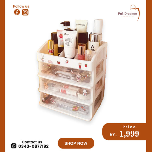 Cosmetic Storage Box – Organize in Style!